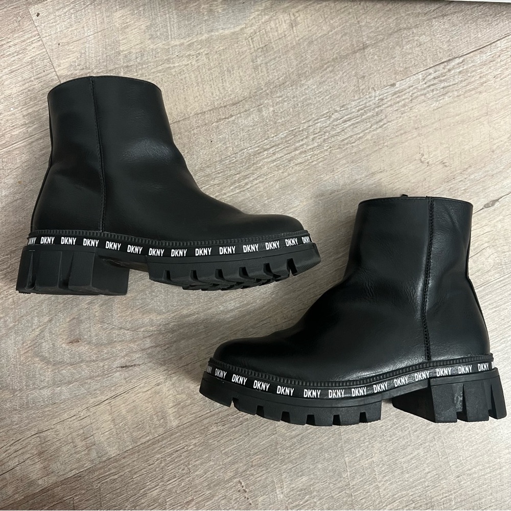 Girls DKNY Black Boots - Size 12C- Worn Once